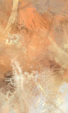 Soyut arkaplanda pürüzlü fırça darbeleri. Fırça boyası. Renkli boya darbeleri. Eşsiz duvar sanatı. Tuvaldeki modern sanat. Renkli çağdaş sanat eserleri.