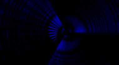 Siyah arkaplanda dönen ışık gösterisi. Lüks çizgiler. Parlak kıvrımlı duvar kağıdı. Uzay tüneli. Dönen ışık çemberi ya da maytap izi. Parlak konsept çizimi.