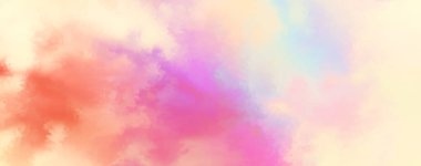 Modern fırça darbeleri. Poster, duvar sanatı, afiş, kart, kitap kapağı veya ambalaj için rahatlatıcı kompozisyonun yumuşak renkli çizimi. Pastel renklerle suluboya. 