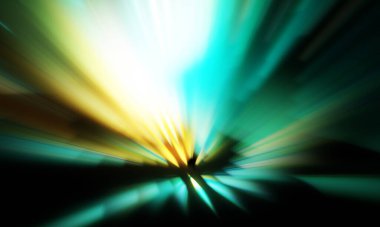 Siyah zemin üzerinde ışık parçacığı izleri. Parlayan parçacıkları ve çizgileri olan ışık patlaması yıldızı. Güzel hareketli soyut ışınlar duvar kağıdı. Renkli Patlama grafiği. Işık ışınlarının patlaması. 