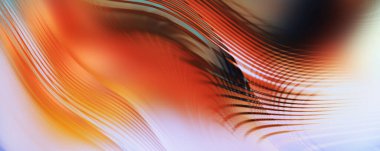 Soyut, enerjik bir arkaplan. Renkli, dalgalı duvar kâğıdı. Grafik konsept çizimi. Yumuşak dalgalı çizgiler. Girdap gibi renkli canlı şekiller..