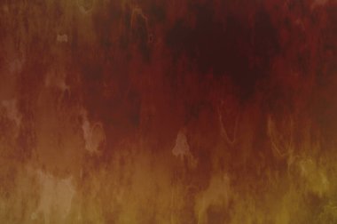 Gotik bir duvarda sıkıntılı ve kirli desenler var. Lekeli renkli hasarlı şablon. Tasarımınız için doku ve elementler. Pis duvar kâğıdı. Grunge arkaplanı.