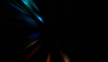 Parlayan yıldızın patlaması. Dinamik renkli arkaplan resmi. Parıldayan ışıklar duvar kağıdı. Tasarımınız için canlı şablon.