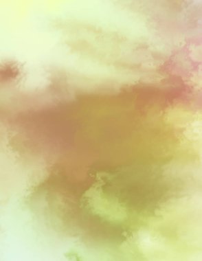 Modern fırça darbeleri. Poster, duvar sanatı, afiş, kart, kitap kapağı veya ambalaj için rahatlatıcı kompozisyonun yumuşak renkli çizimi. Pastel renklerle suluboya. 