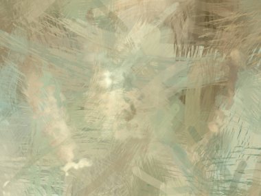 Soyut arkaplanda pürüzlü fırça darbeleri. Fırça boyası. Renkli boya darbeleri. Eşsiz duvar sanatı. Tuvaldeki modern sanat. Renkli çağdaş sanat eserleri.