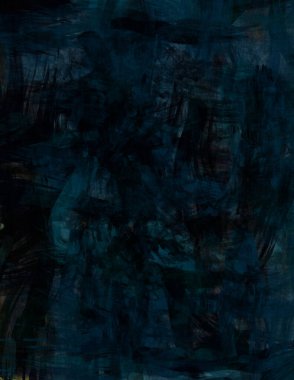 Kaotik resim. Taranmış Boyalı Soyut Arkaplan. Tuval üzerinde etkileyici fırçalanmış resim. Fırça darbesi ile boyanmış. Kaos duvarı sanatı. Sanatsal canlılık ve renkli duvar kağıdı.