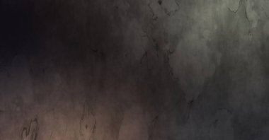 Grunge 'un geçmişi. Renkli şablon. Tasarımınız için doku ve elementler. Stres desenli gotik duvar. Büyük eski lekeli duvar kâğıdı. 