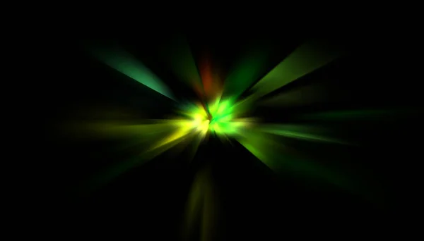 Explotion Glowing Star Dynamic Colorful Background Image Glow Lights Wallpaper — Stock Photo, Image