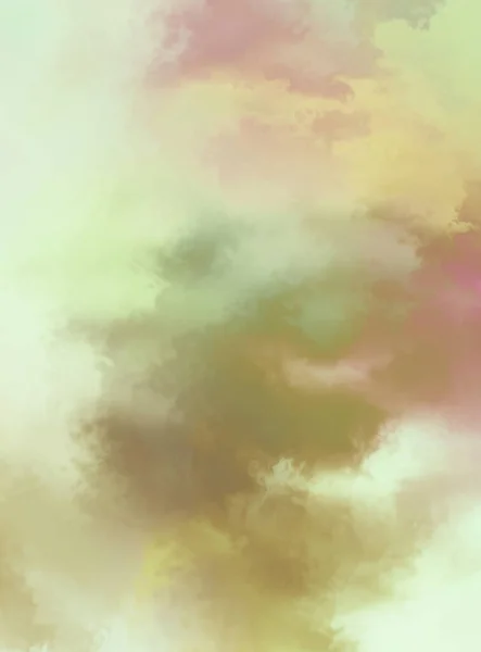 Modern Brush Strokes Painting Soft Color Painted Illustration Soothing Composition — Stock Photo, Image