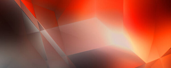 Light reflection abstraction. Fractal background. Geometric composition abstract wallpaper. Minimalist geometrical backdrop. Design for poster, brochure, presentation, website.