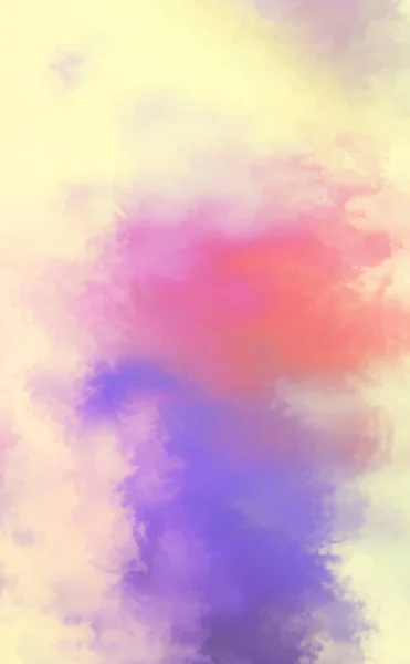 Modern Brush Strokes Painting Soft Color Painted Illustration Soothing Composition — Stock Photo, Image