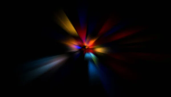 Explotion Glowing Star Dynamic Colorful Background Image Glow Lights Wallpaper — Stock Photo, Image