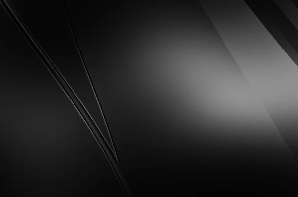 Surface Courbée Noire Illustration Fond Futuriste Abstrait Conception Couverture Géométrique — Photo