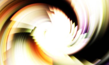 Dönen Işık gösterisi arka planı. Canlı renklerle donatılmış ruhani enerji girdabı. Renkli canlı hareket çizimi. Tanıtım geçmişi. Kutlama grafiği.