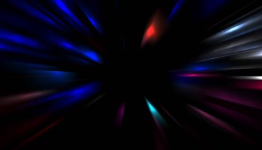 Parlayan yıldızın patlaması. Dinamik renkli arkaplan resmi. Parıldayan ışıklar duvar kağıdı. Tasarımınız için canlı şablon.