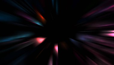 Parlayan yıldızın patlaması. Dinamik renkli arkaplan resmi. Parıldayan ışıklar duvar kağıdı. Tasarımınız için canlı şablon.