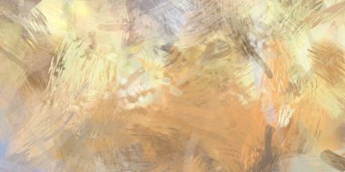 Soyut arkaplanda pürüzlü fırça darbeleri. Fırça boyası. Renkli boya darbeleri. Eşsiz duvar sanatı. Tuvaldeki modern sanat. Renkli çağdaş sanat eserleri.