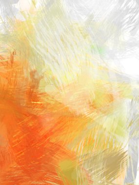 Soyut arkaplanda pürüzlü fırça darbeleri. Fırça boyası. Renkli boya darbeleri. Eşsiz duvar sanatı. Tuvaldeki modern sanat. Renkli çağdaş sanat eserleri.