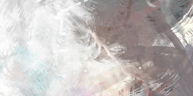 Soyut arkaplanda pürüzlü fırça darbeleri. Fırça boyası. Renkli boya darbeleri. Eşsiz duvar sanatı. Tuvaldeki modern sanat. Renkli çağdaş sanat eserleri.