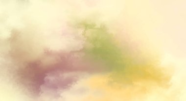 Modern fırça darbeleri. Poster, duvar sanatı, afiş, kart, kitap kapağı veya ambalaj için rahatlatıcı kompozisyonun yumuşak renkli çizimi. Pastel renklerle suluboya. 