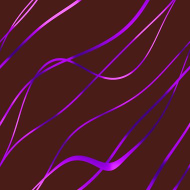 Dalgalı yansıtıcı çizgilerin kusursuz deseni. Lüks minimalist malzeme. Süs dalgasıyla dekoratif motif. Web, kartvizit, davetiye, poster, tekstil baskısı için zarif duvar kağıdı.