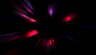 Parlayan yıldızın patlaması. Dinamik renkli arkaplan resmi. Parıldayan ışıklar duvar kağıdı. Tasarımınız için canlı şablon.