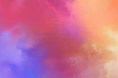 Modern fırça darbeleri. Poster, duvar sanatı, afiş, kart, kitap kapağı veya ambalaj için rahatlatıcı kompozisyonun yumuşak renkli çizimi. Pastel renklerle suluboya. 