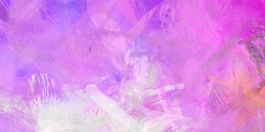 Soyut arkaplanda pürüzlü fırça darbeleri. Fırça boyası. Renkli boya darbeleri. Eşsiz duvar sanatı. Tuvaldeki modern sanat. Renkli çağdaş sanat eserleri.