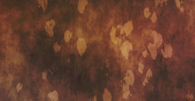 Gergin bir geçmişi ve sıkıntılı bir yapısı var. Renkli tozlu şablon. Tasarımınız için doku ve elementler. Çizik ve lekeli duvar kağıdı. Gotik duvar.