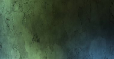 Grunge 'un geçmişi. Renkli şablon. Tasarımınız için doku ve elementler. Stres desenli gotik duvar. Büyük eski lekeli duvar kâğıdı. 