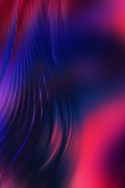 Soyut, enerjik bir arkaplan. Renkli, dalgalı duvar kâğıdı. Grafik konsept çizimi. Yumuşak dalgalı çizgiler. Girdap gibi renkli canlı şekiller..