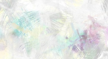 Soyut arkaplanda pürüzlü fırça darbeleri. Fırça boyası. Renkli boya darbeleri. Eşsiz duvar sanatı. Tuvaldeki modern sanat. Renkli çağdaş sanat eserleri.