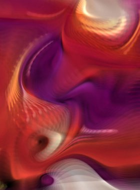 Hareketli girdapların soyut çizimi. Titreşimli renkli kıvrımların dönen akışı. Kıvrımlı ve kıvrımlı arka plan ve çizgiler. Garip duvar kâğıdı tasarımı. Dalgalanma arkaplanı.