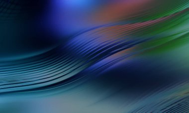 Soyut, enerjik bir arkaplan. Renkli, dalgalı duvar kâğıdı. Grafik konsept çizimi. Yumuşak dalgalı çizgiler. Girdap gibi renkli canlı şekiller..