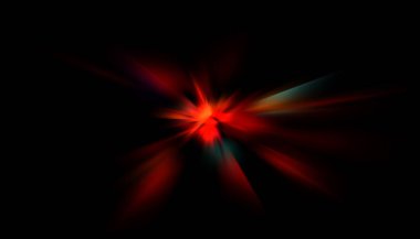 Parlayan yıldızın patlaması. Dinamik renkli arkaplan resmi. Parıldayan ışıklar duvar kağıdı. Tasarımınız için canlı şablon.