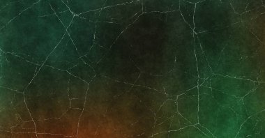 Çatlak grunge arka planı. Çatlak ve lekeli duvar kağıdı. Renkli çizilmiş şablon. Tasarımınız için doku ve elementler. Sıkıntılı desenli gotik duvar.