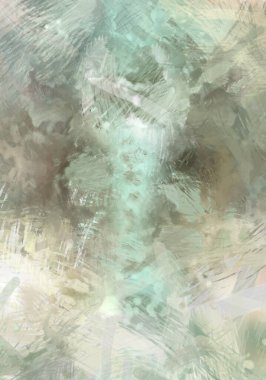 Soyut arkaplanda pürüzlü fırça darbeleri. Fırça boyası. Renkli boya darbeleri. Eşsiz duvar sanatı. Tuvaldeki modern sanat. Renkli çağdaş sanat eserleri.