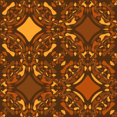 Soyut duvar kağıdı. Dekoratif hippi fayansları. Sanatsal arka plan. Yaratıcı karalama sanatı farklı şekil ve dokulara sahip kusursuz desen. Kolaj.