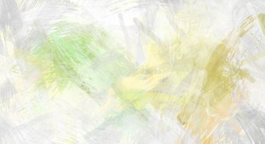 Soyut arkaplanda pürüzlü fırça darbeleri. Fırça boyası. Renkli boya darbeleri. Eşsiz duvar sanatı. Tuvaldeki modern sanat. Renkli çağdaş sanat eserleri.