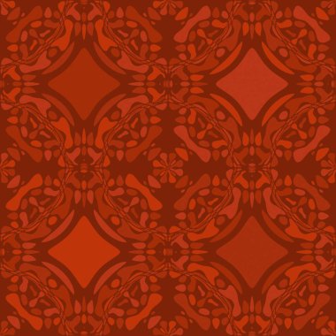 Soyut duvar kağıdı. Dekoratif hippi fayansları. Sanatsal arka plan. Yaratıcı karalama sanatı farklı şekil ve dokulara sahip kusursuz desen. Kolaj.