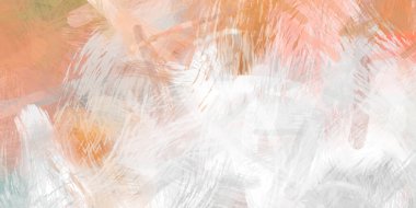 Soyut arkaplanda pürüzlü fırça darbeleri. Fırça boyası. Renkli boya darbeleri. Eşsiz duvar sanatı. Tuvaldeki modern sanat. Renkli çağdaş sanat eserleri.