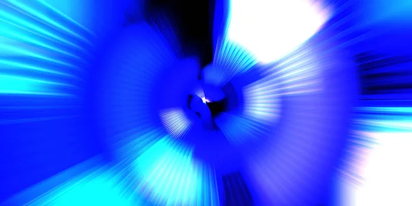 Motion Conceptual Wallpaper Graphic Digital Illustration Glowing Neon Rotating Lights — Stock Photo, Image