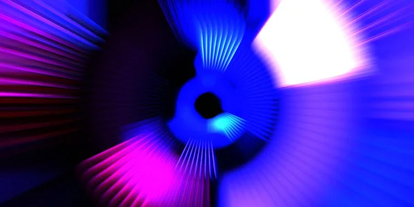 Motion Tapet Conceptual Ilustrație Grafică Digitală Lumini Luminoase Rotative Neon — Fotografie, imagine de stoc