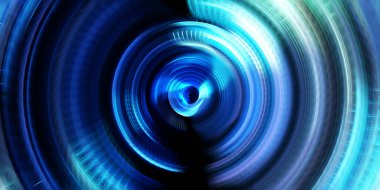 Fotoğraf makinesi konsepti. Soyut arkaplan. Dönen ışık ışınları. Hareketli kavramsal duvar kağıdı. Grafik dijital illüstrasyon. Parlayan neon ışıkları. Parlak sunum tasarım şablonu.