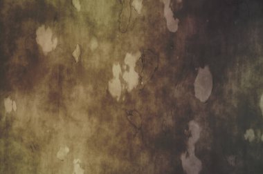 Gergin bir geçmişi ve sıkıntılı bir yapısı var. Renkli tozlu şablon. Tasarımınız için doku ve elementler. Çizik ve lekeli duvar kağıdı. Gotik duvar.