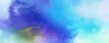 Modern fırça darbeleri. Poster, duvar sanatı, afiş, kart, kitap kapağı veya ambalaj için rahatlatıcı kompozisyonun yumuşak renkli çizimi. Pastel renklerle suluboya. 