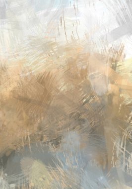 Soyut arkaplanda pürüzlü fırça darbeleri. Fırça boyası. Renkli boya darbeleri. Eşsiz duvar sanatı. Tuvaldeki modern sanat. Renkli çağdaş sanat eserleri.