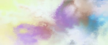 Modern fırça darbeleri. Poster, duvar sanatı, afiş, kart, kitap kapağı veya ambalaj için rahatlatıcı kompozisyonun yumuşak renkli çizimi. Pastel renklerle suluboya. 