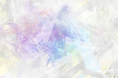 Soyut arkaplanda pürüzlü fırça darbeleri. Fırça boyası. Renkli boya darbeleri. Eşsiz duvar sanatı. Tuvaldeki modern sanat. Renkli çağdaş sanat eserleri.