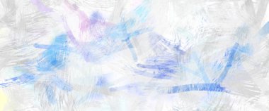 Soyut arkaplanda pürüzlü fırça darbeleri. Fırça boyası. Renkli boya darbeleri. Eşsiz duvar sanatı. Tuvaldeki modern sanat. Renkli çağdaş sanat eserleri.